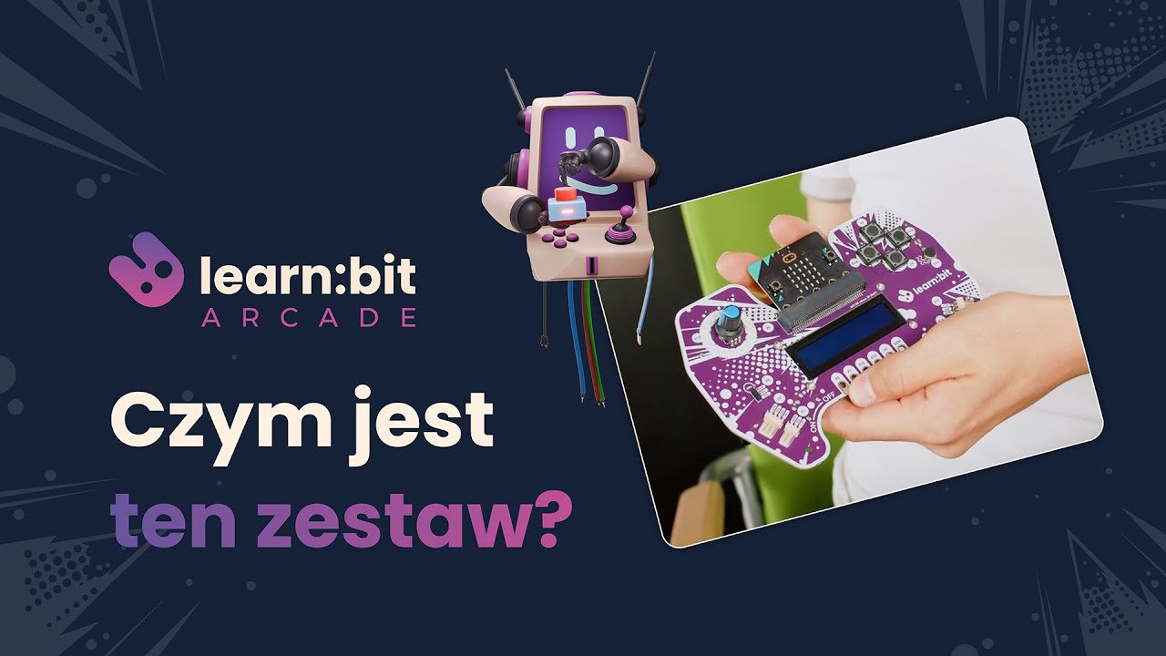 Czym jest learn:bit Arcade? Hybrydowy kurs programowania w języku Python (odcinek 1)