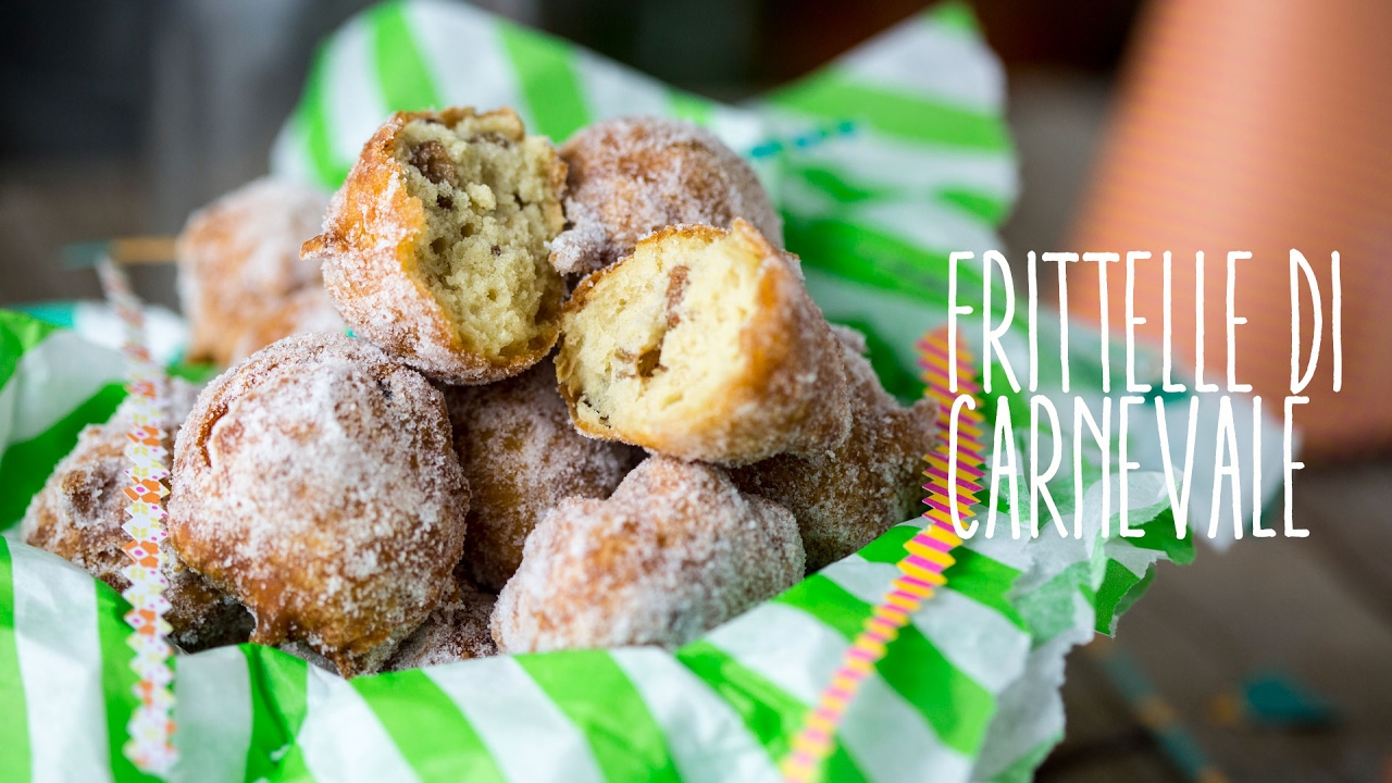 Frittelle vegane di carnevale