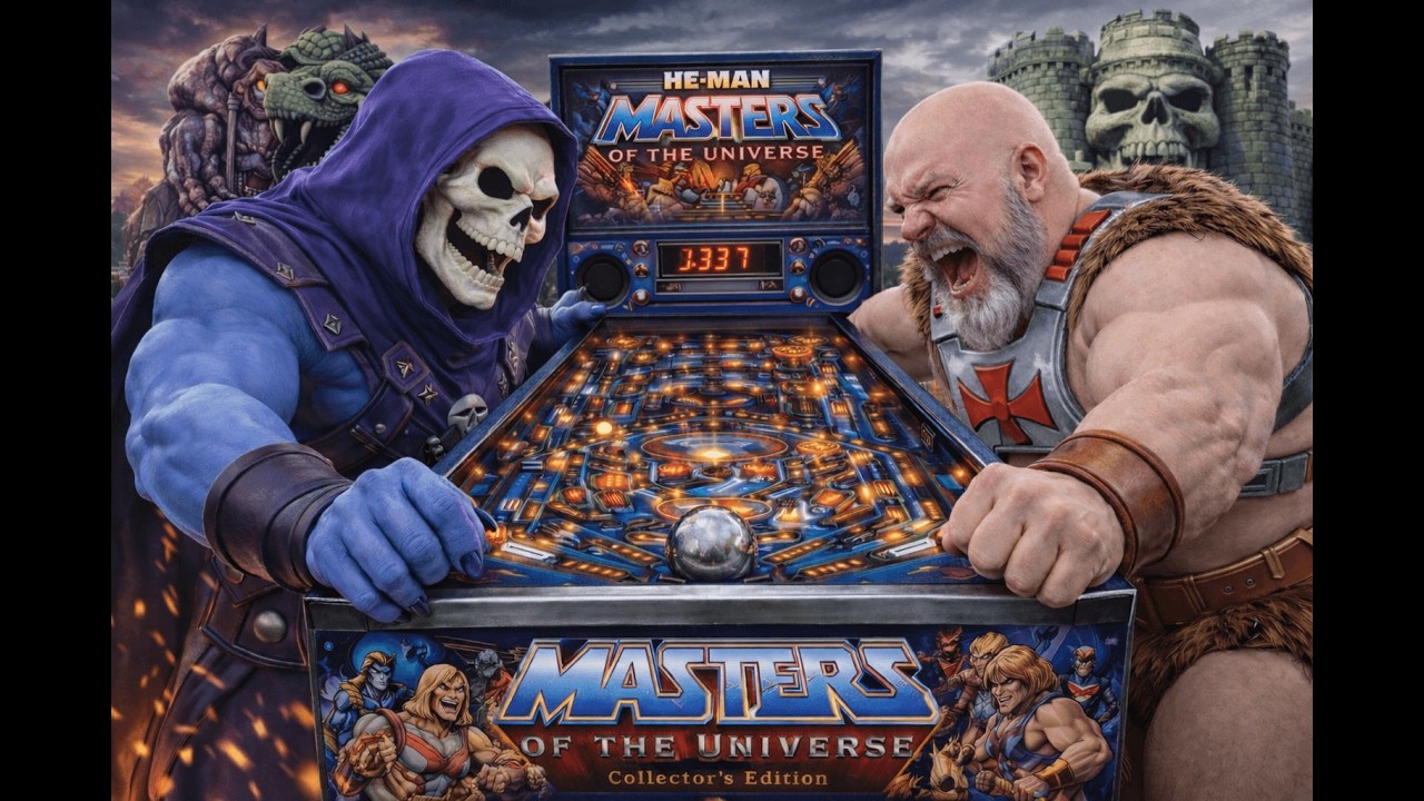 By the Power of Pinball! He-Man: Masters of the Universe ⚡🏰🎮
