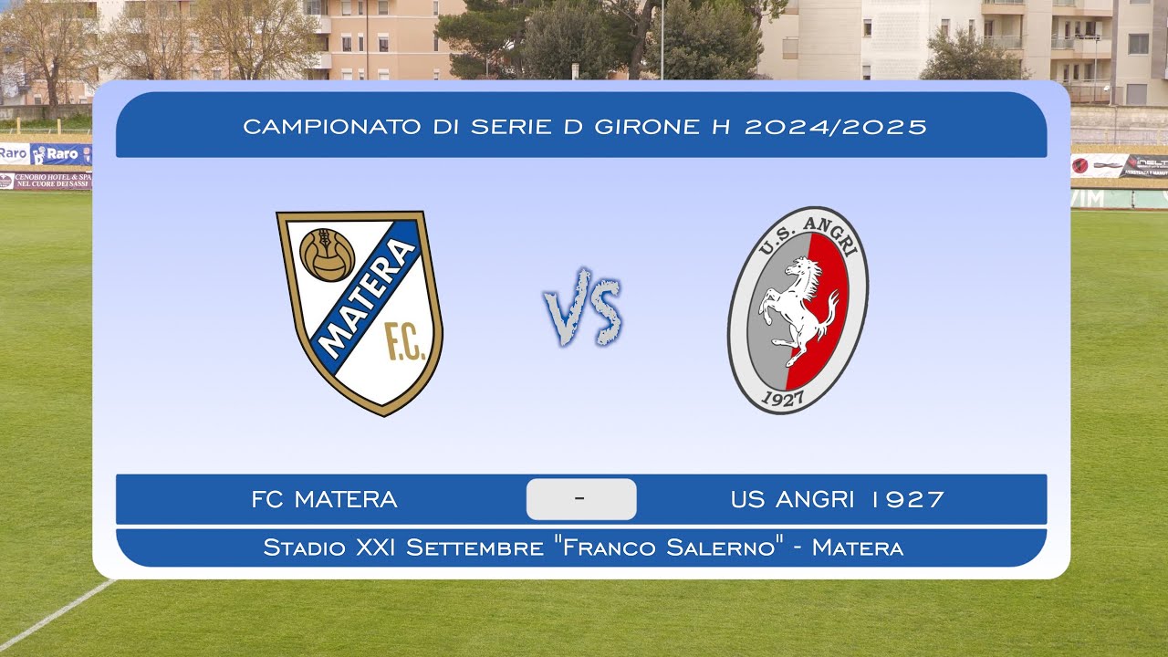 🎥 | HIGHLIGHTS FC MATERA - US ANGRI 1927 (3-1)