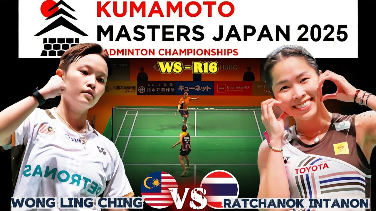 [Women's Singles - QF] Wong Ling Ching vs Ratchanok Intanon | Japan Masters 2025 Badminton