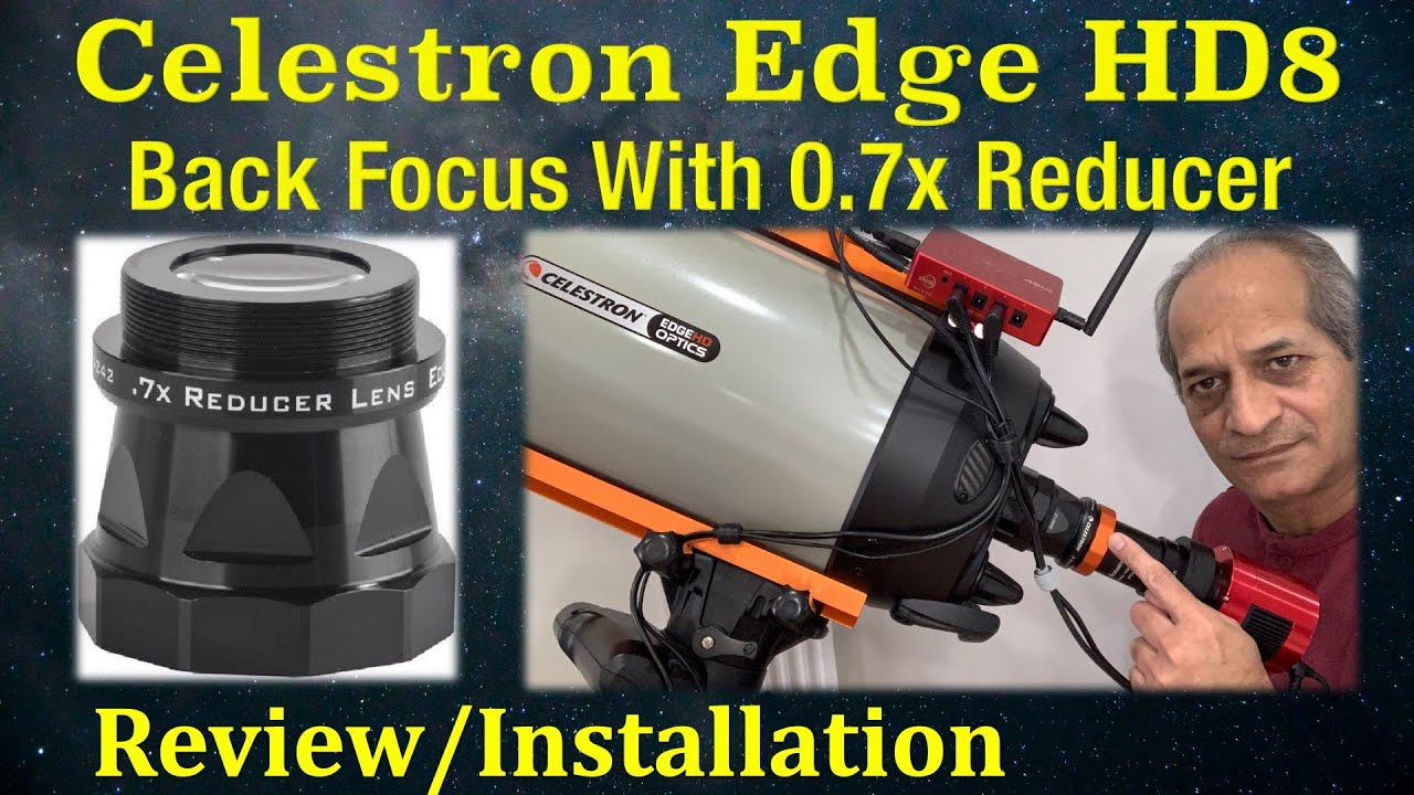 Back Focus On Celestron EdgeHD 8 With 0.7x Reducer, ZWO Filter Drawer & ASI533MC Pro Camera.