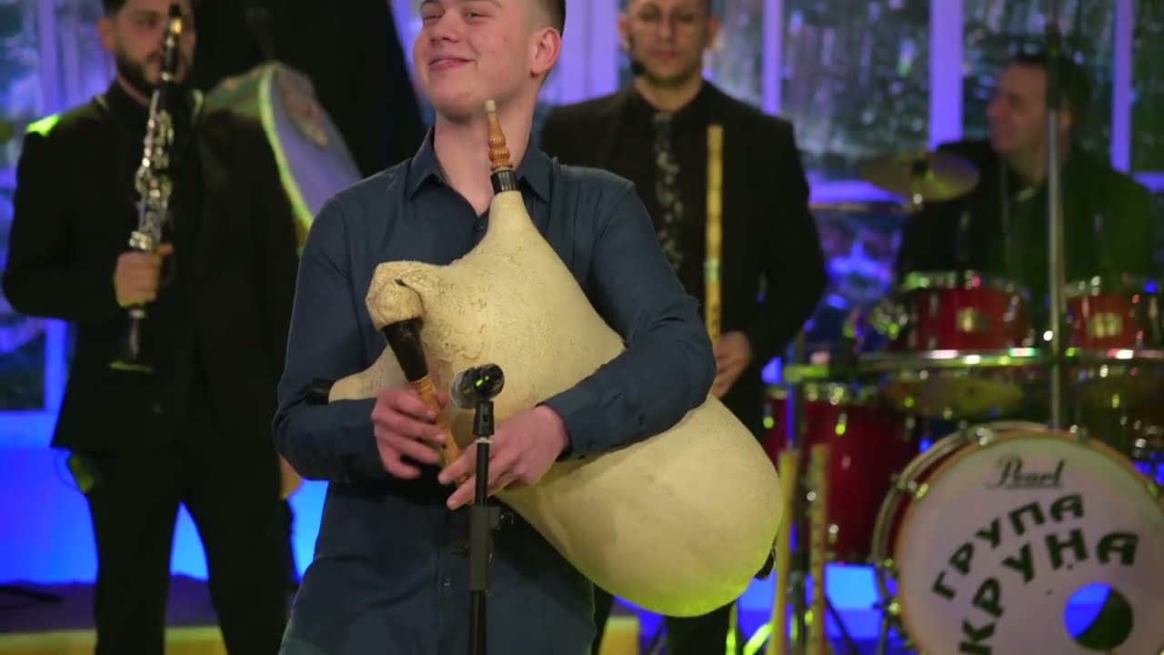 Petar Trajanov i Grupa Kruna - Inevska gajda - Na zdravje LIVE TV Show