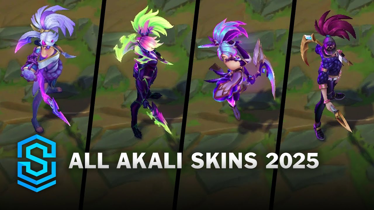 All Akali Skins 2025