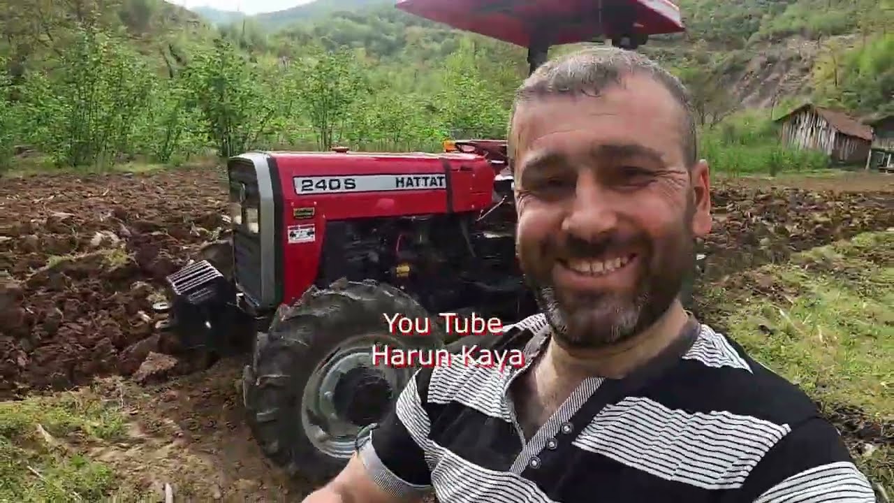 Hattat 240s 4x4 Traktörde Pulluk İle Tarla Nadas Performansı / Traktör İle zevkli Nadas