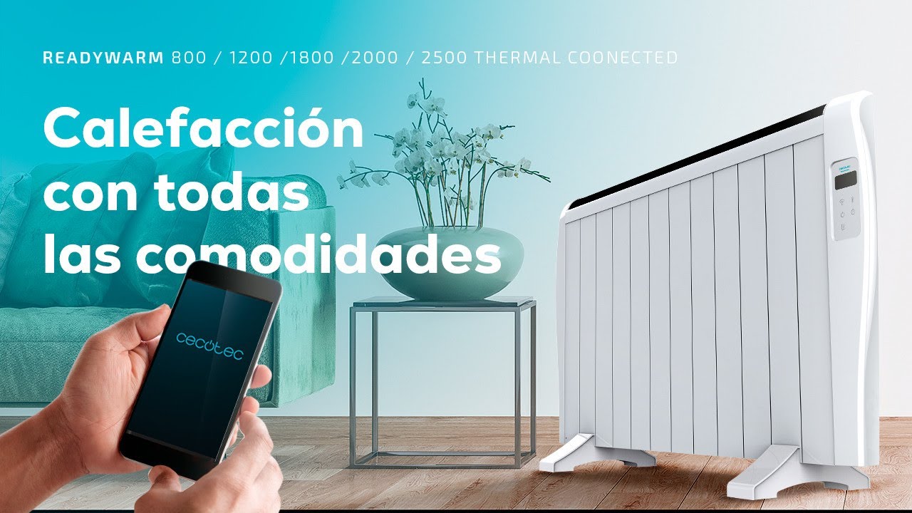Gama emisores t&eacute;rmicos Ready Warm Thermal Connected