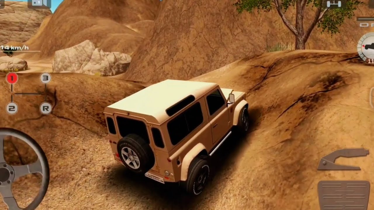 Offroad Drive Desert 🇮🇳 | 4x4 car game | mobile car gameplay 