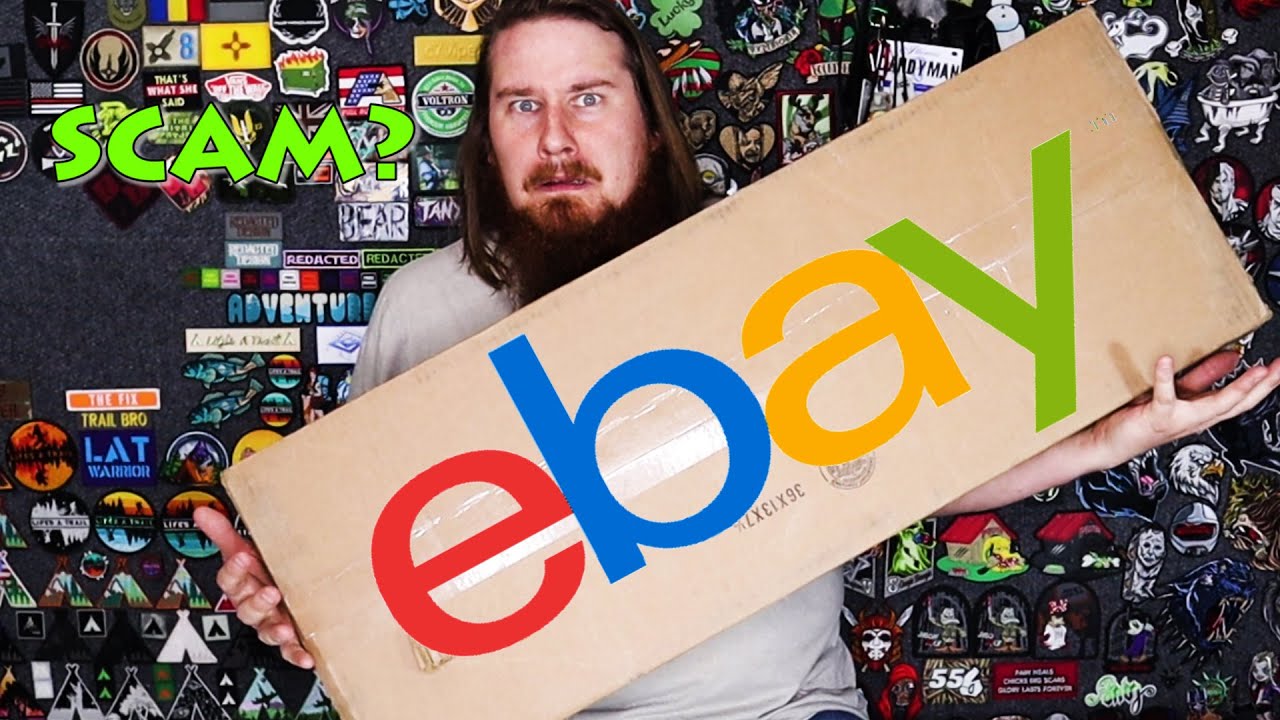 Buying A Sketchy Airsoft Mystery Box On Ebay (We Got Scammed)