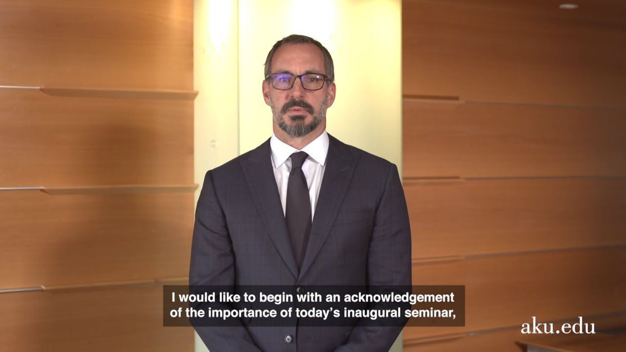 Speech by Prince Rahim Aga Khan | Challenges of Climate Change, Health, and Nutrition seminar