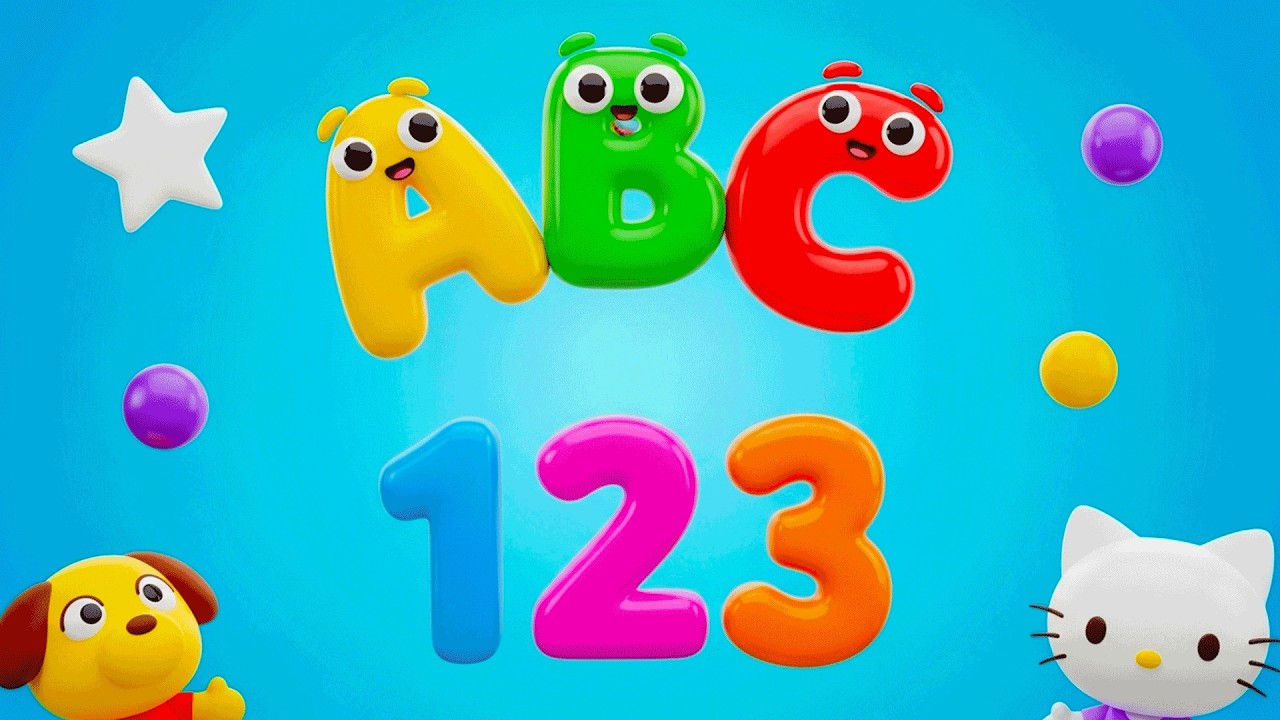 Preschool Learning activities for 3 year olds at home | Learn ABC Phonics Shapes Numbers Colors 🌈