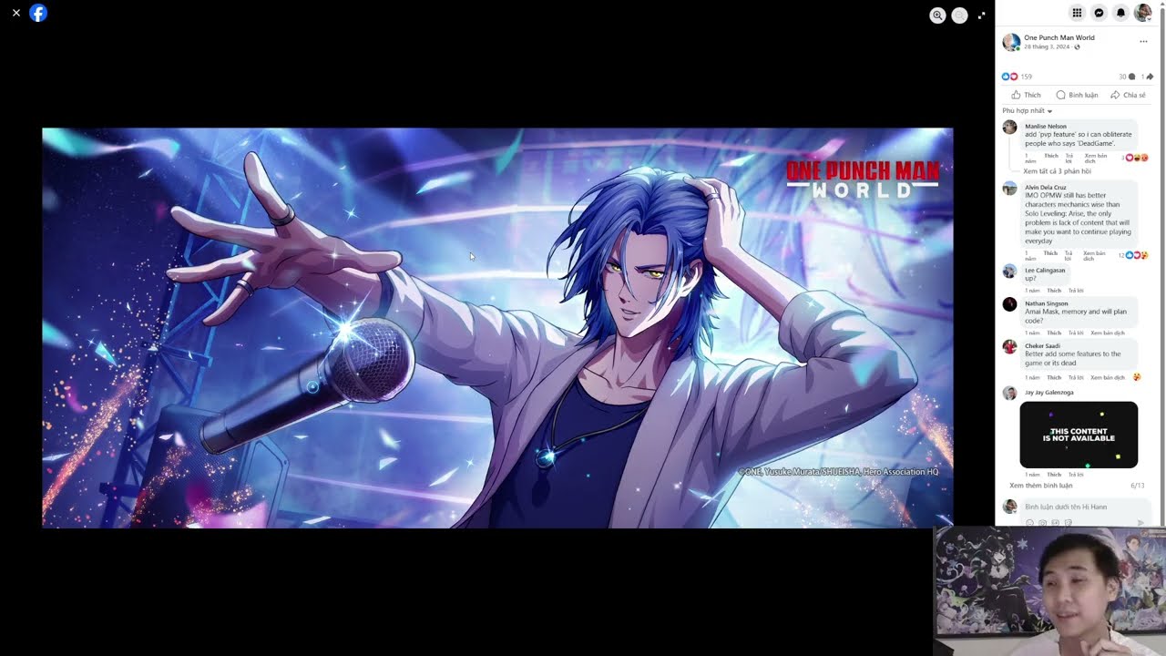 Thông Tin Đóng Game One Punch Man World
