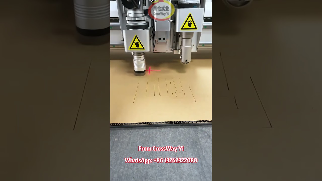 Vibrating Knife CNC Router 1325 2 in 1 Cutting Machine