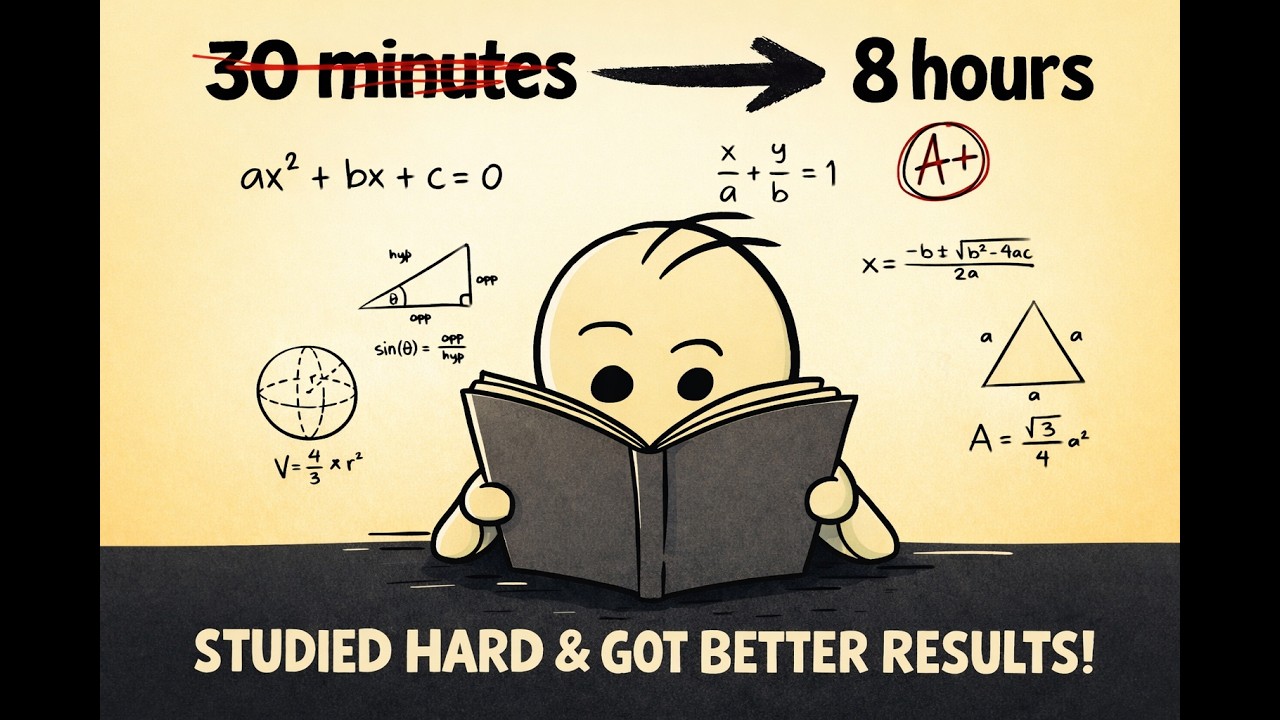 How to study EFFECTIVELY without distraction (for long time)