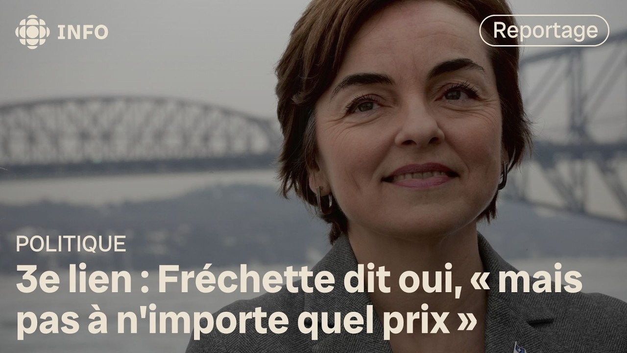 3e lien : Fréchette en faveur d’un pont à l’est, « mais pas à n’importe quel prix »