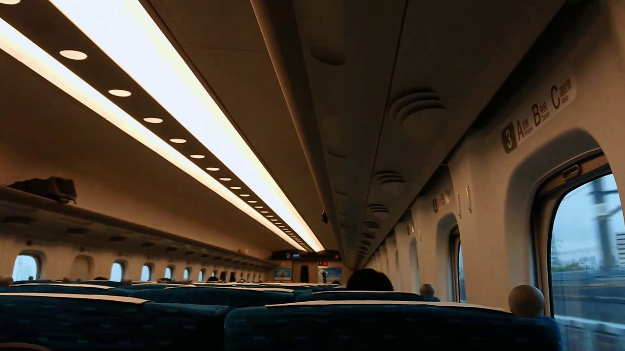 【JR西日本30周年記念乗り放題きっぷ】にて  山陽新幹線 新神戸駅～新大阪駅間の ちょこっと車窓