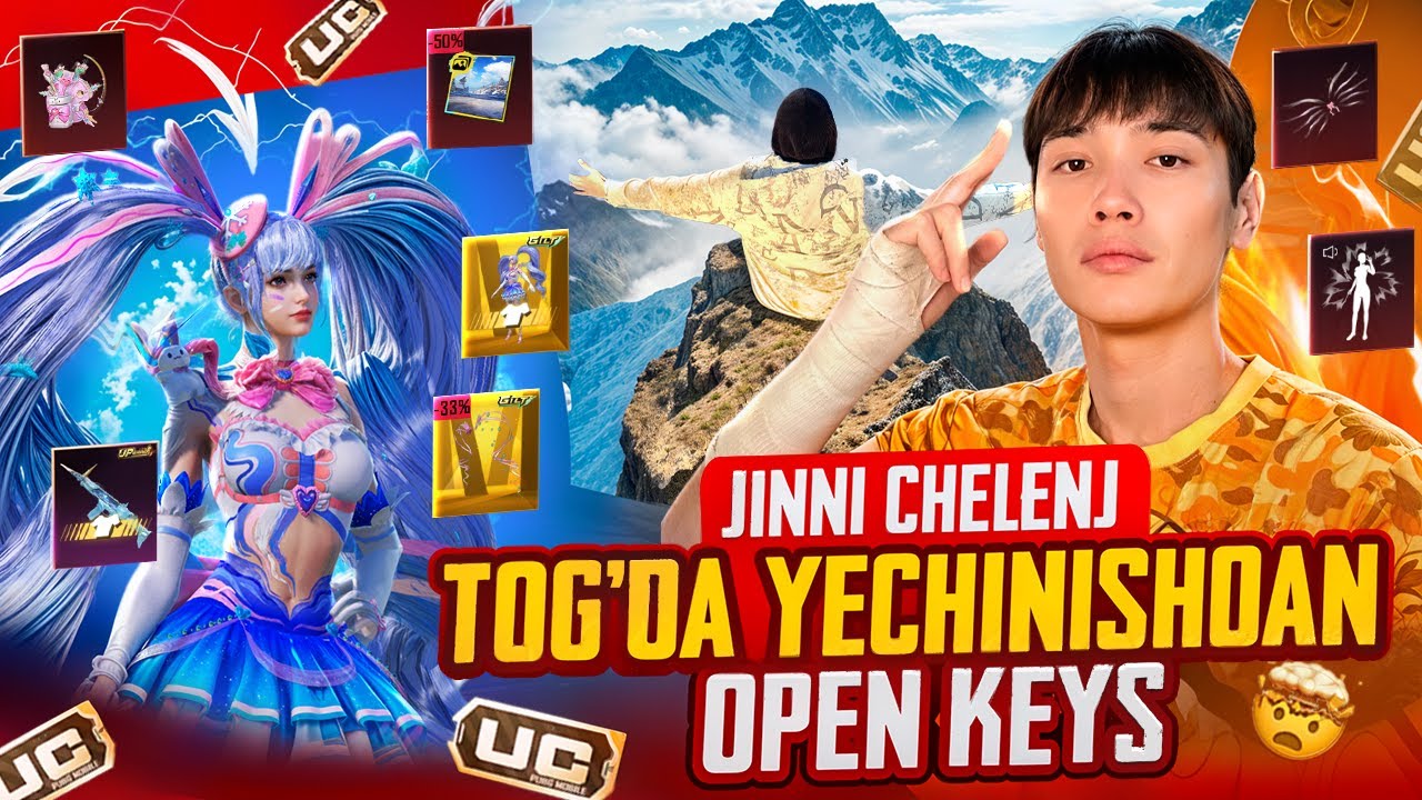 😳 TOG’DA YECHINISHDAN - OPEN KEYS ! //🔥 YENGI ULTIMATE CHELENJ - PUBG MOBILE