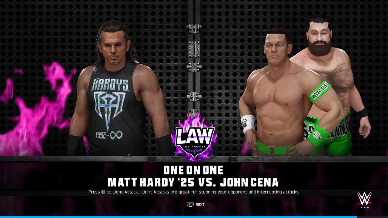 LAW: one on one match 