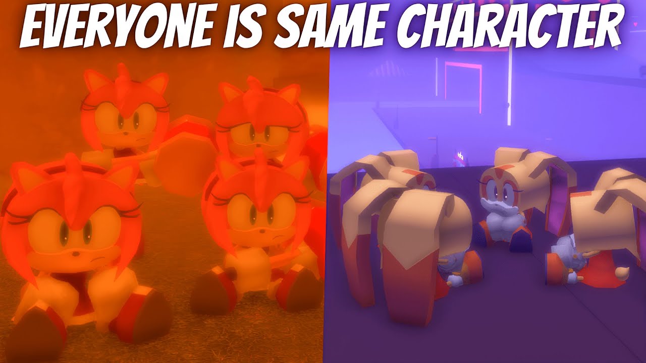 Sonic.EXE The Disaster But Everyone is Same Character