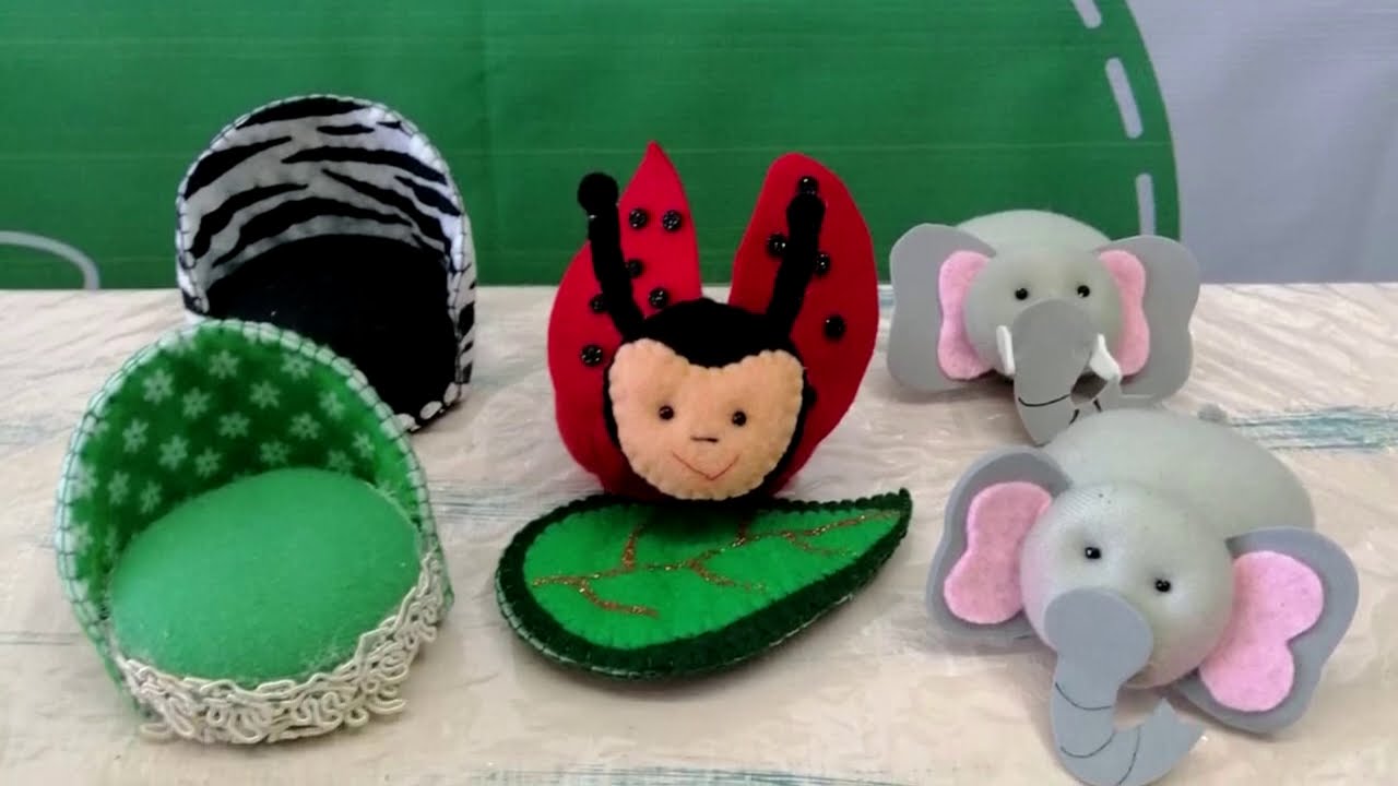 Alfileteros Elefante Catarina y Silloncito | Rosyclando