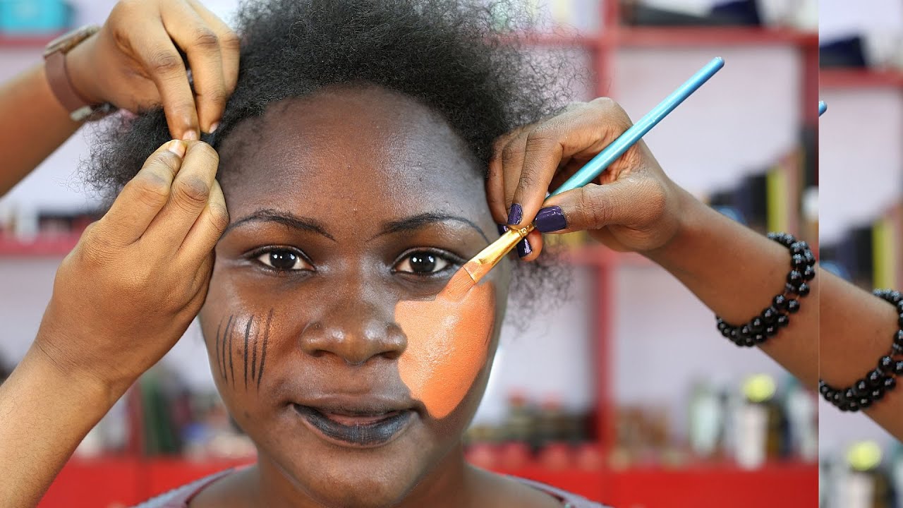 100,000,000 VIEWS 😳MUST WATCH 👆🏼UNBELIEVABLE 😍BRIDAL MAKEUP AND HAIR  TRANSFORMATION FOR DARK SKIN
