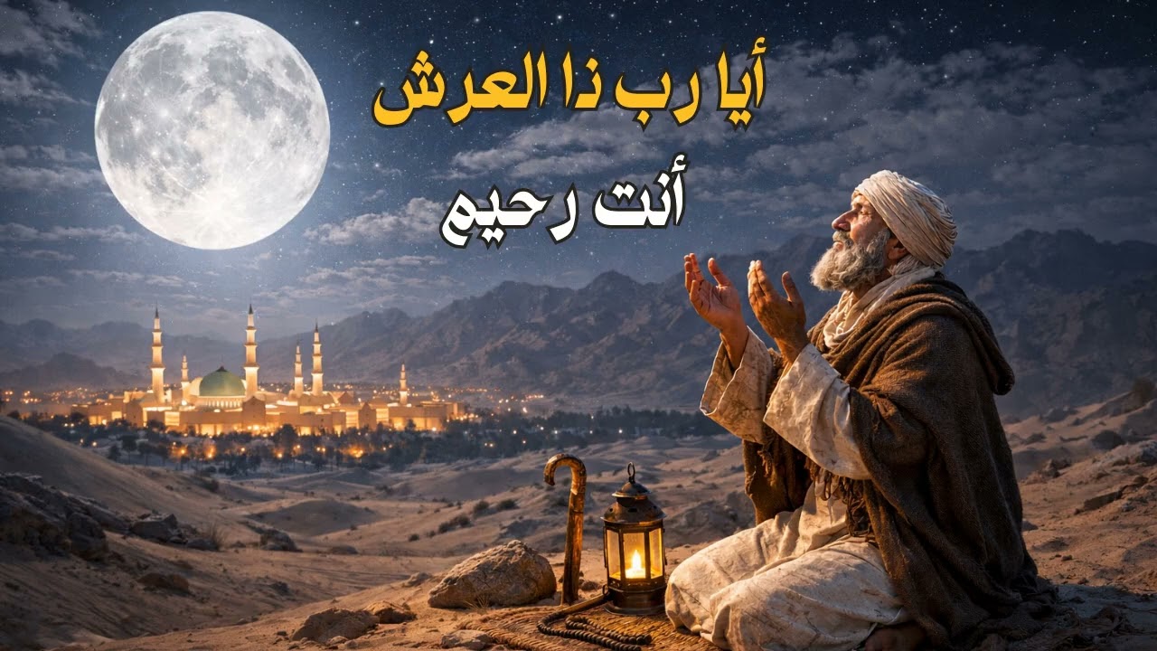 أيا رب ذا العرش أنت رحيم |  O Lord of the Throne, You Are Most Merciful