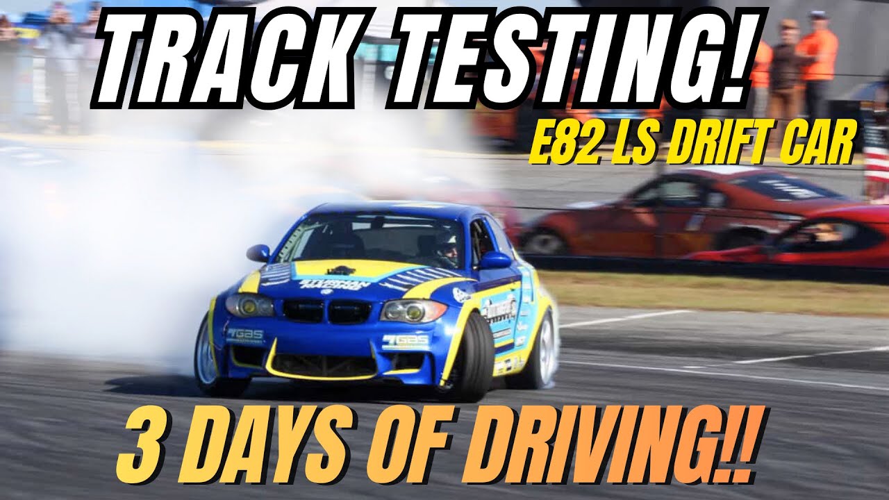 E82 LS drift car TESTING! 3 days of driving&hellip; SO good! 