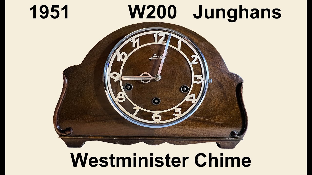 Junghans Mantle Clock for Ryan from Texas #103