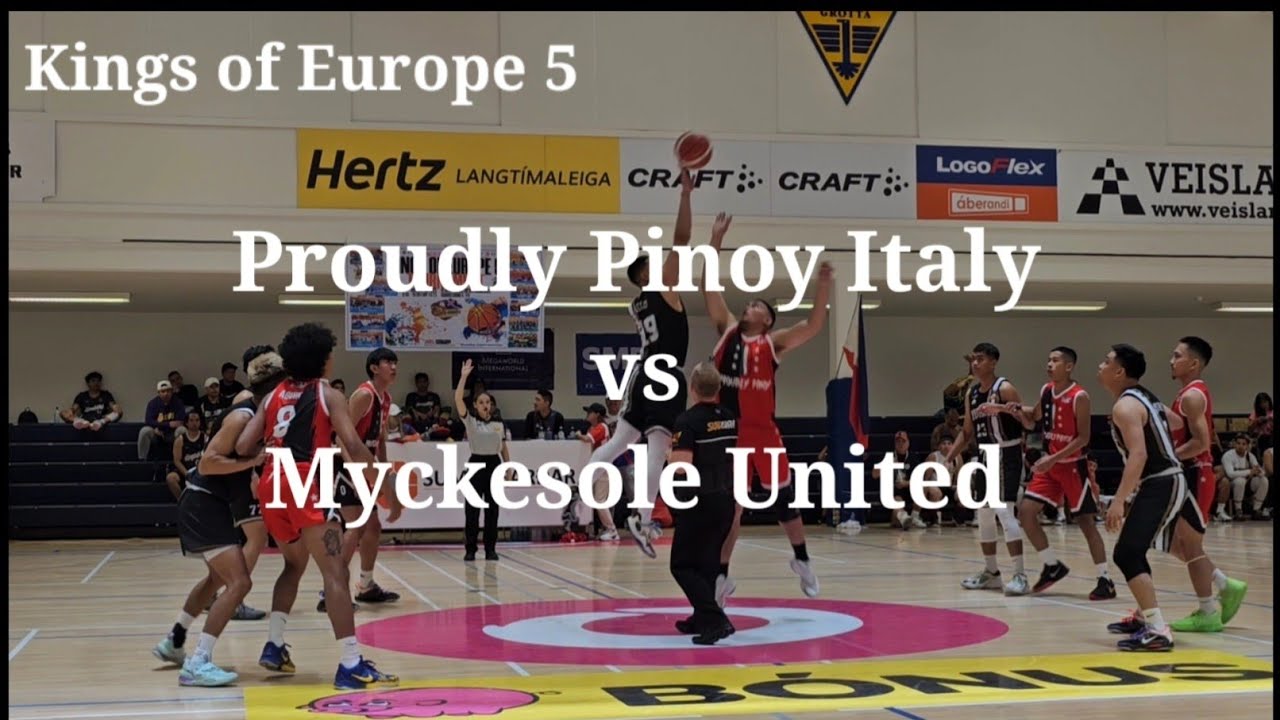 Proudly Pinoy Italy vs Myckesole United / Kings of Europe 5 / Iceland Reykjavik
