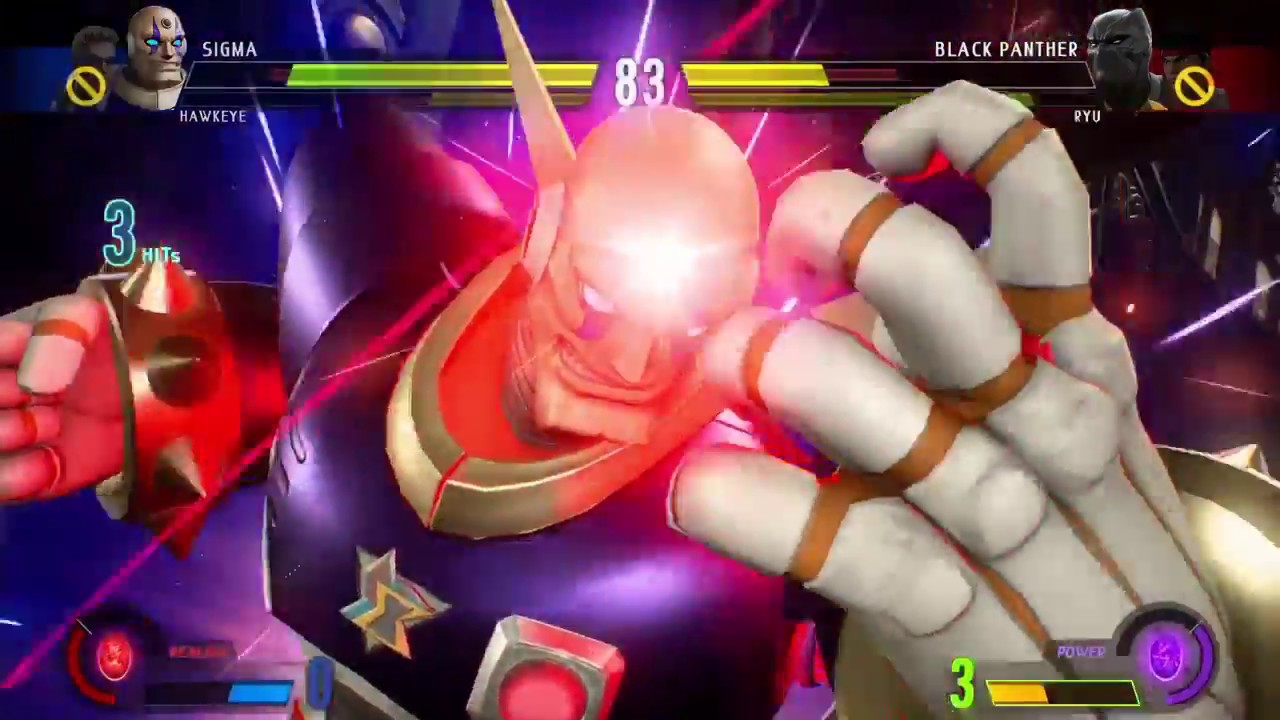 Hawkeye & Sigma Arcade mode | Marvel vs Capcom Infinite
