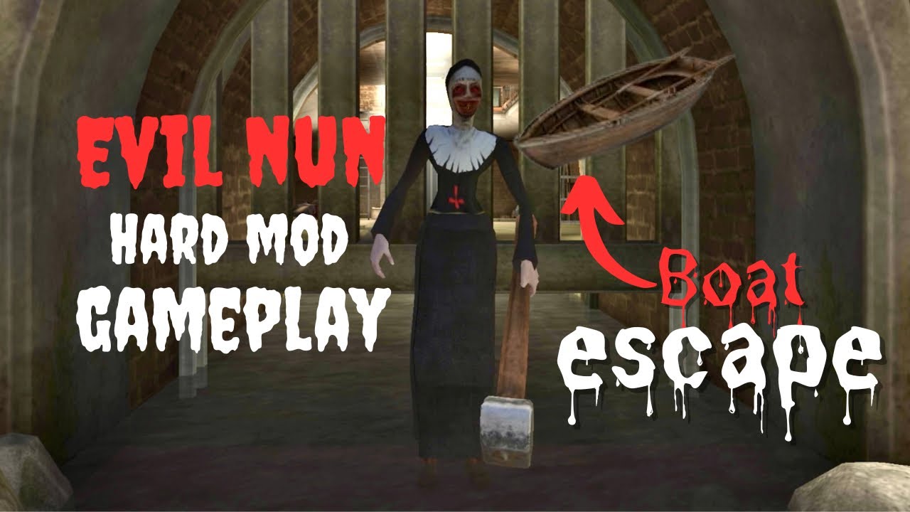 Can i escape from evil nun school sewer ? | evil nun hard mod gameplay | sewer escape