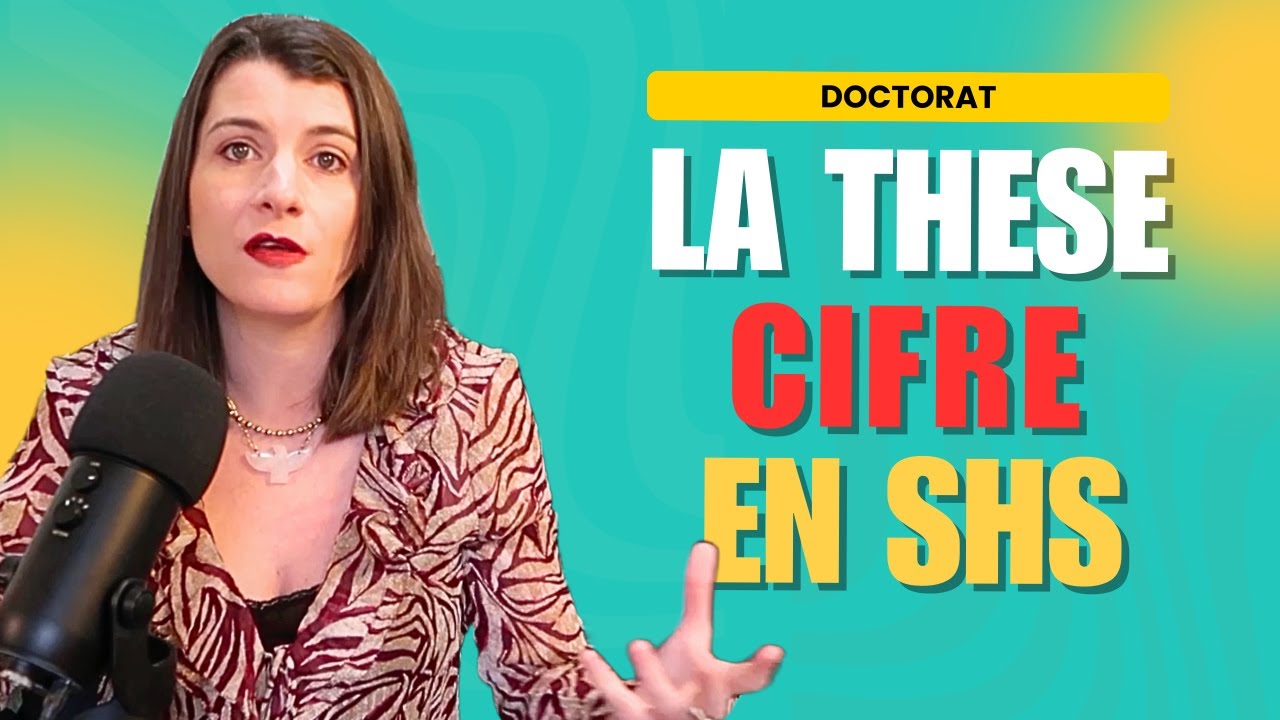 COMMENT FAIRE UNE THÈSE CIFRE EN SCIENCES HUMAINES ET SOCIALES  ? LA MASTERCLASS