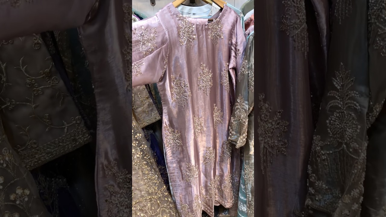 Latest korean silk shirt cut dana style/ with crush sharara/ feminine fashion