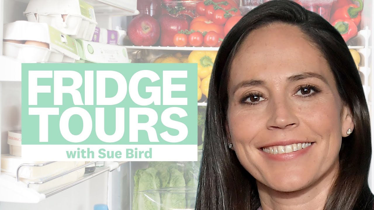 WNBA Star Sue Bird's Must-Have Foods and Favorite Snacks | Fridge Tours | Women's Health