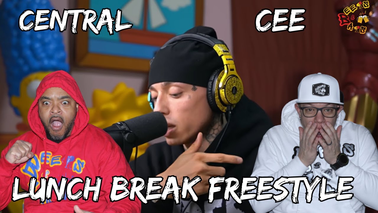 CENCH ОСТАЕТСЯ ГОЛОДНЫМ!!!! | Американцы реагируют на Central Cee — Lunch Break Freestyle