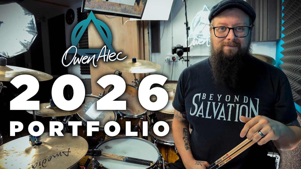 OwenAlec - Портфолио 2026 - Удаленный студийный сессионный барабанщик #БарабанщикНаЗаказ