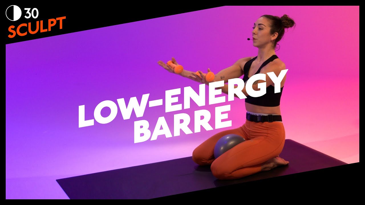 30 MIN | LOW INTENSITY BARRE WITH DUMBELLS