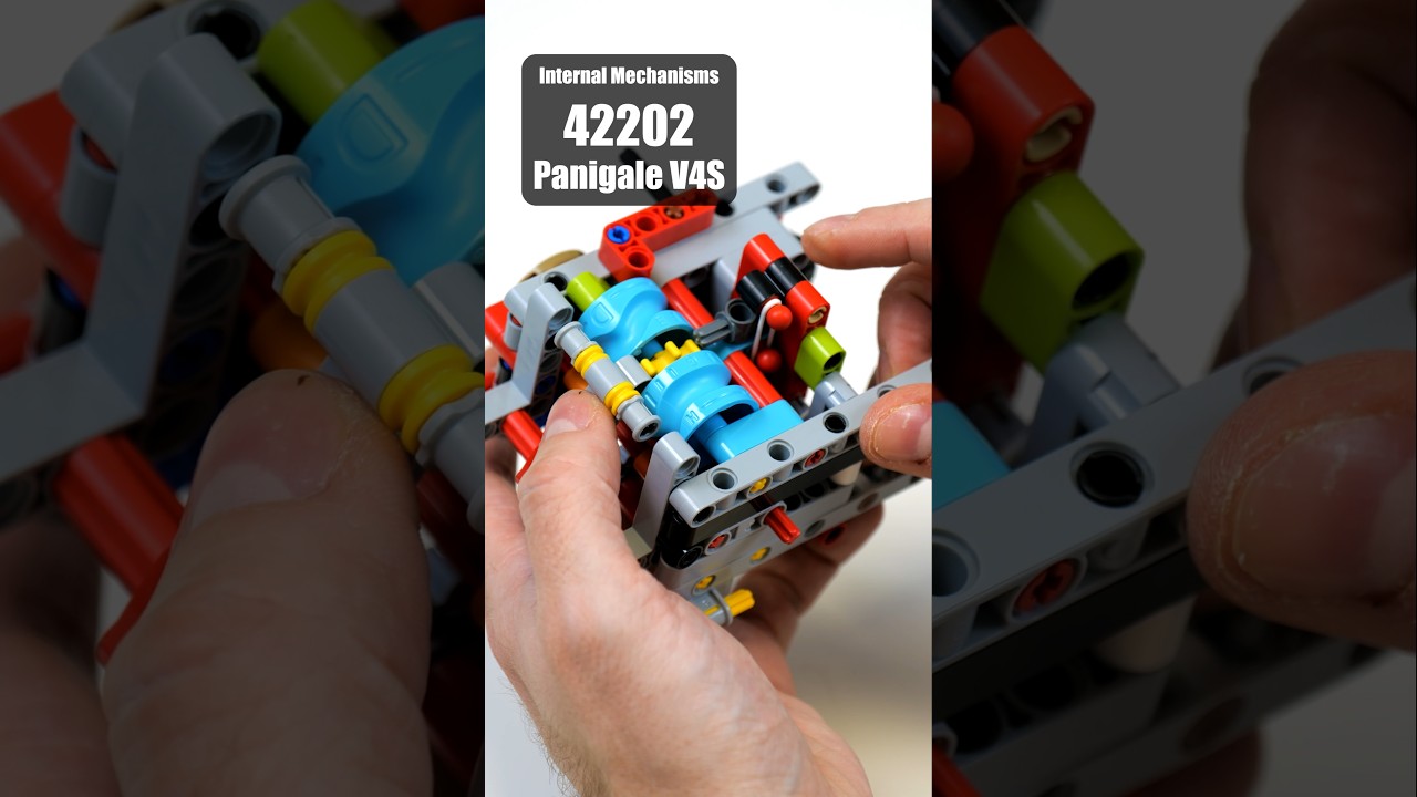 LEGO Ducati Panigale V4S Gearbox & V4 Engine | LEGO 42202 | LEGO Technic 2025 | Motorcycle | Bikes