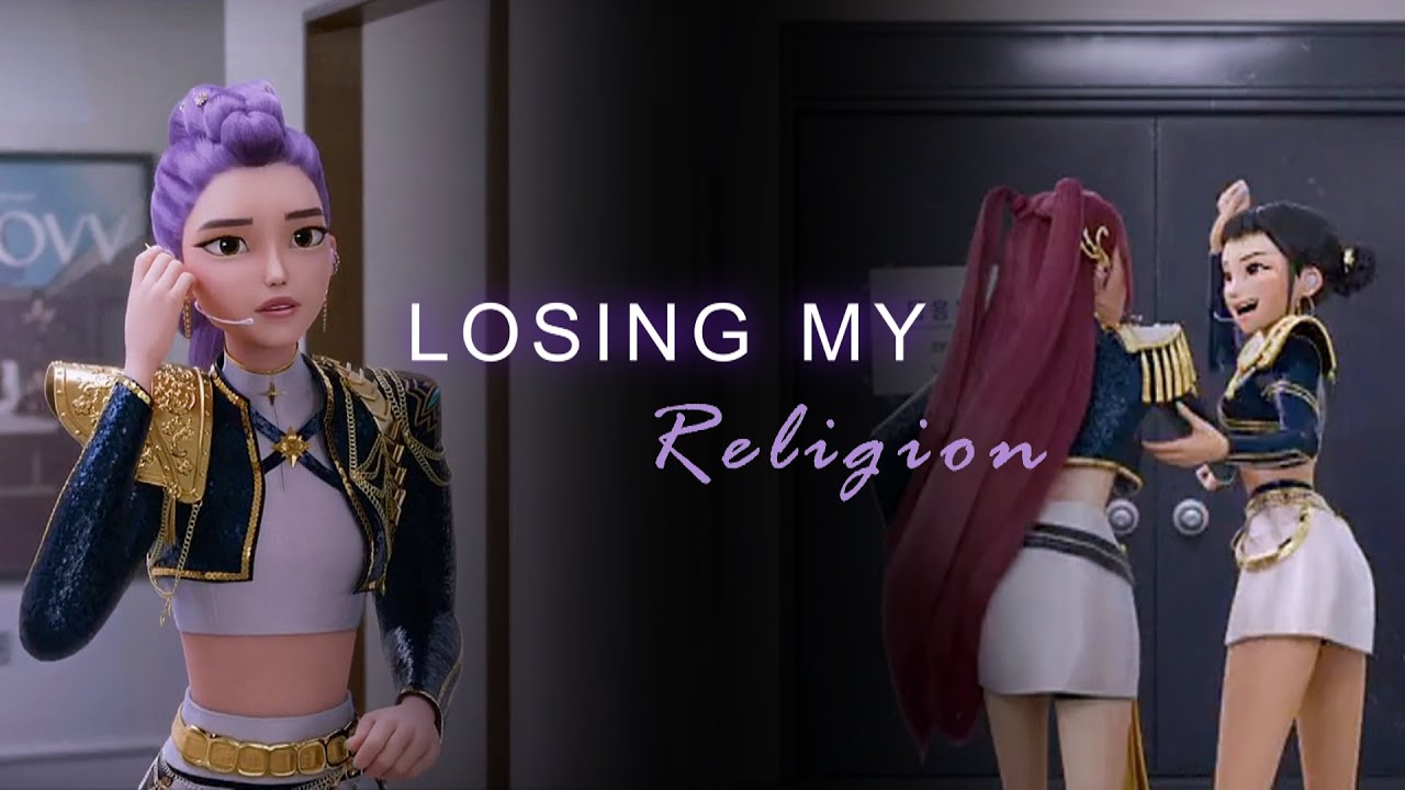 Rumi, Mira, & Zoey | Losing My Religion | KPop Demon Hunters AMV Edit