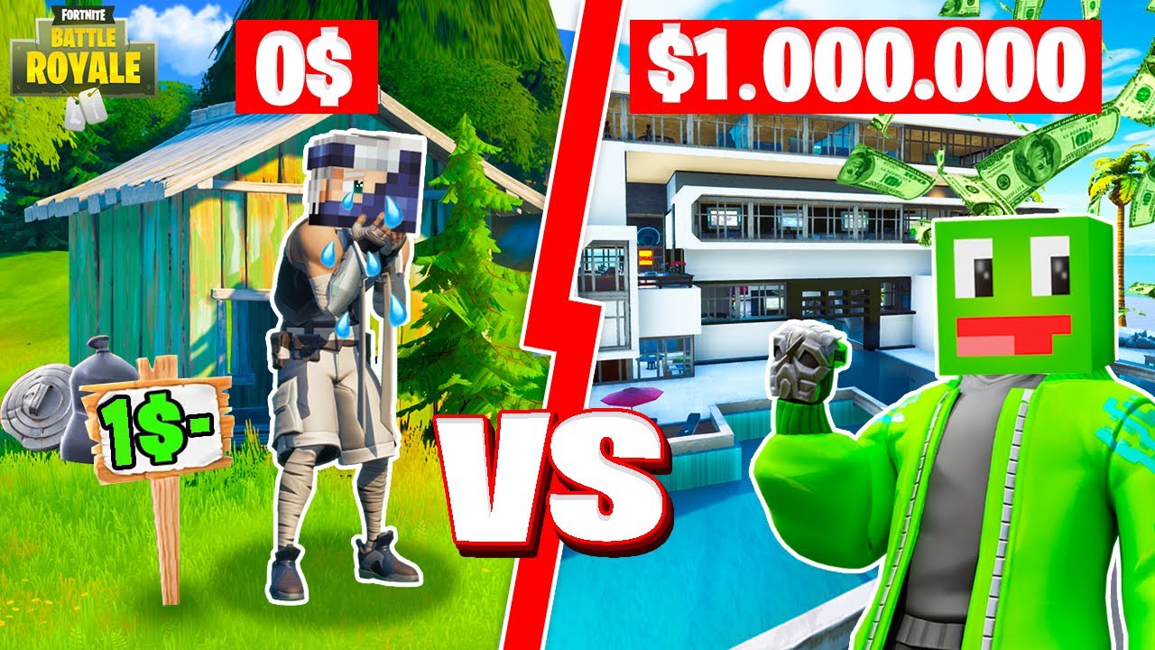 فورت نايت : بناء قصر الأحلام بسعر 1,000,000 $ مع 