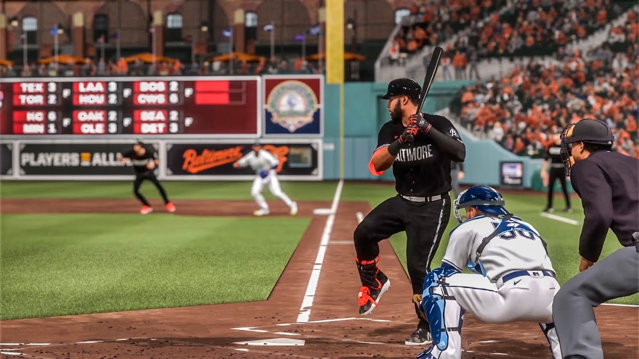 MLB The Show 24 Gameplay - Orioles vs Rays PS5 Gameplay