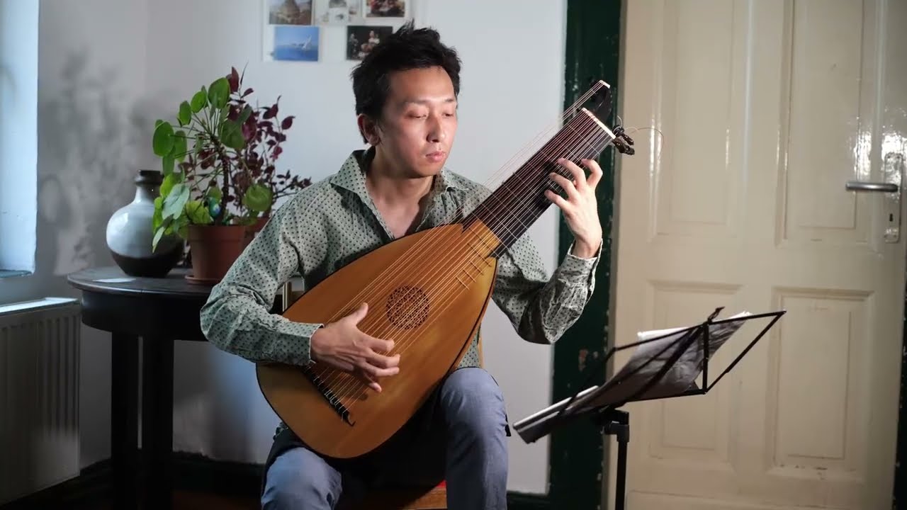 Silvius Leopold Weiss – Lute Sonata No. 34 in D minor: Prelude | Baroque Lute #baroquemusic  #lute