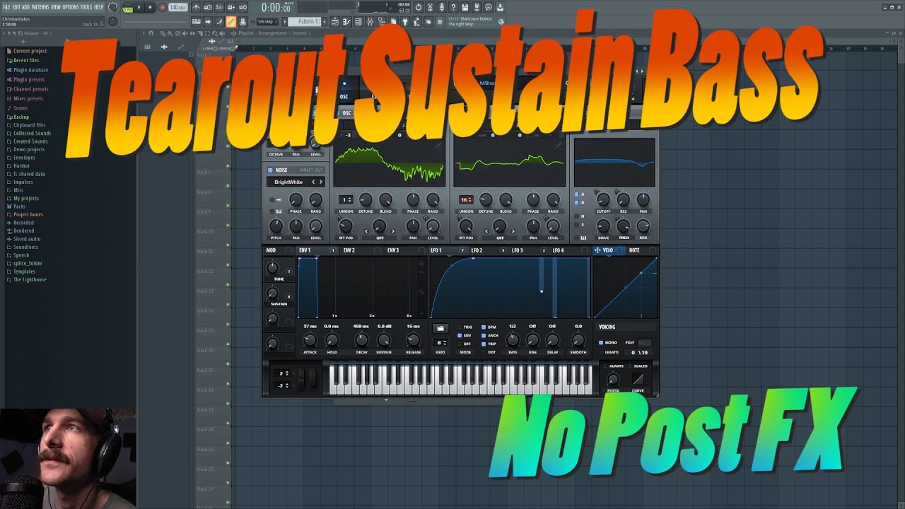 Tearout Sustain or Growl Bass Serum Tutorial