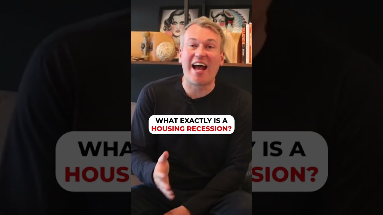 Are we in a housing recession? #housingmarket #housingnews