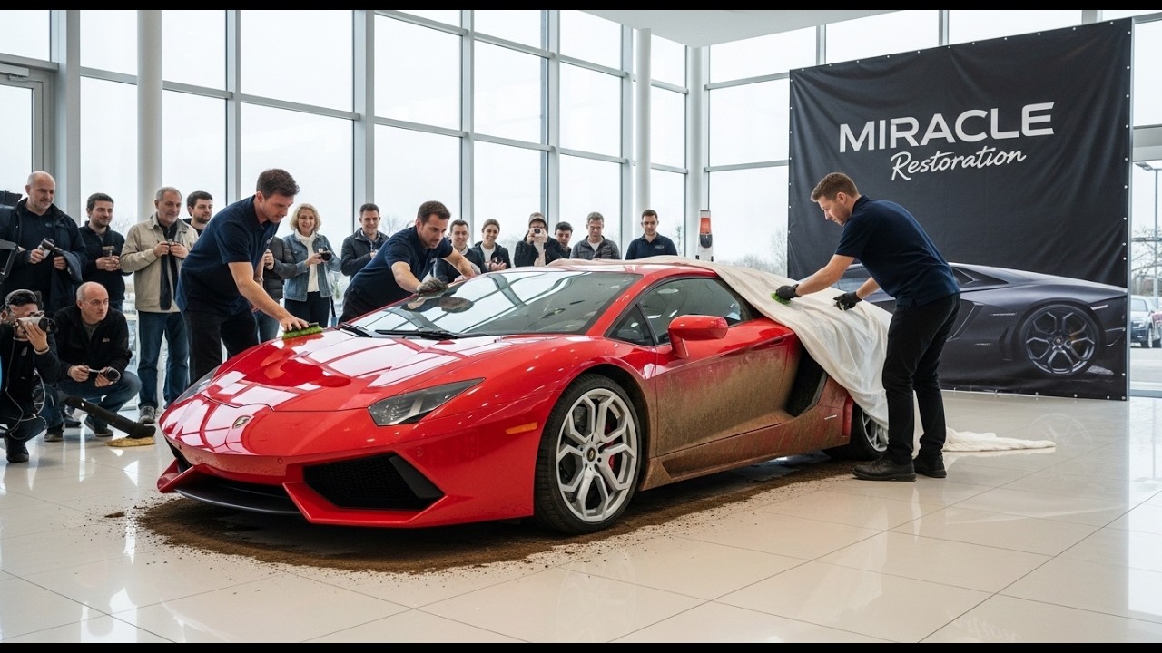 MIRACLE Restoration — Buried Lamborghini Sports Car 40 Years Underground to Showroom