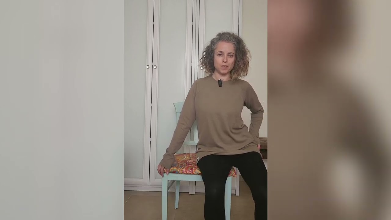 תנועה לשחרור מכאבים שנגרמים מישיבה ממושכת - גב תחתון