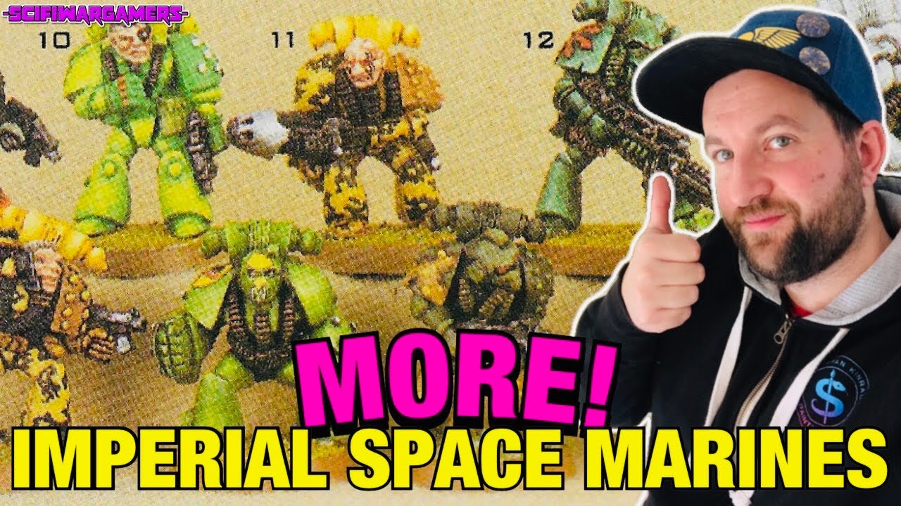 More Imperial Space Marines! - Oldhammer - Warhammer 40k - RetroHammer - Rogue Trader