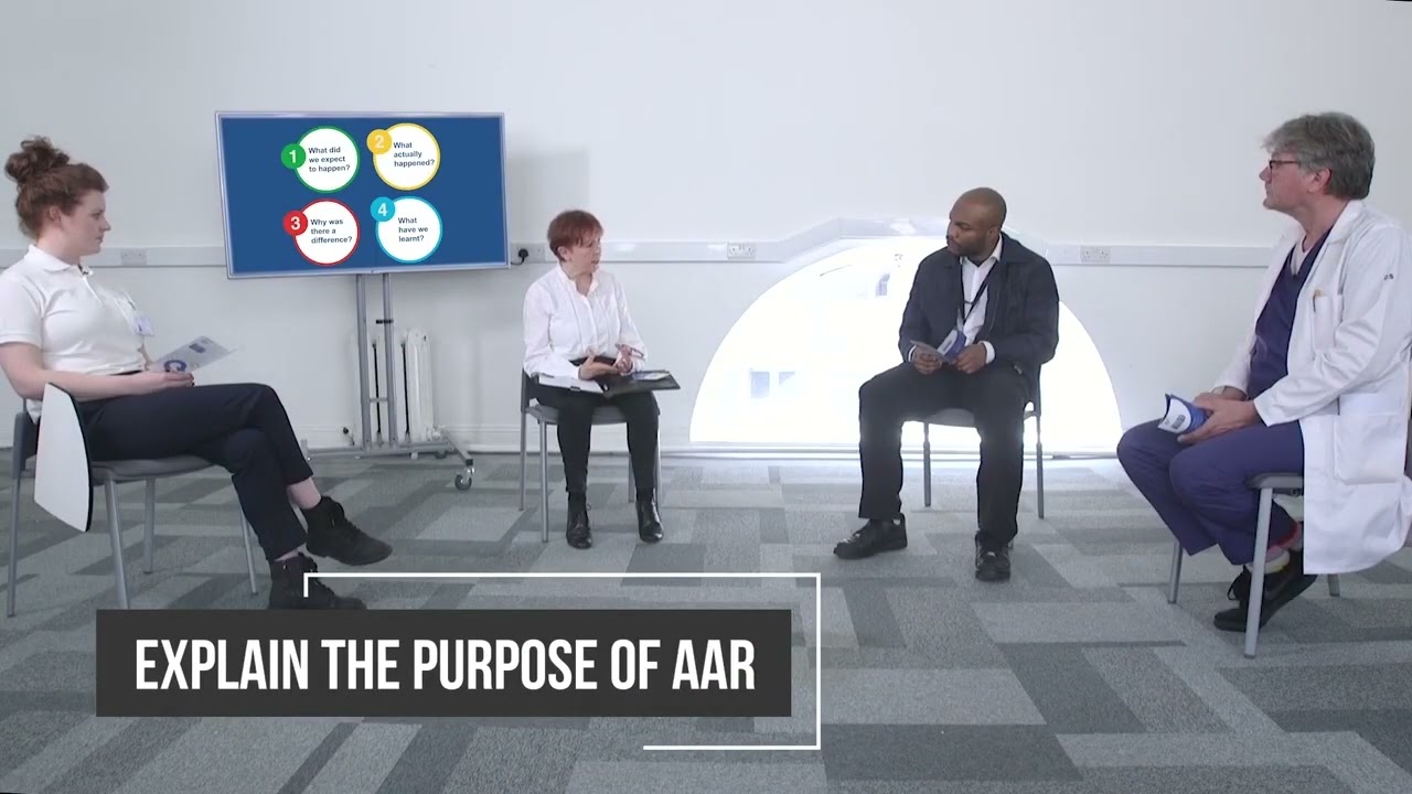 Video 1:  Introduction to the AAR facilitation process