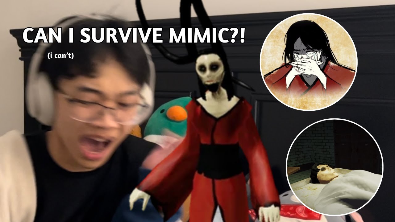 ROBLOX HAS HORROR GAMES?!┃ROBLOX MIMIC HORROR GAME