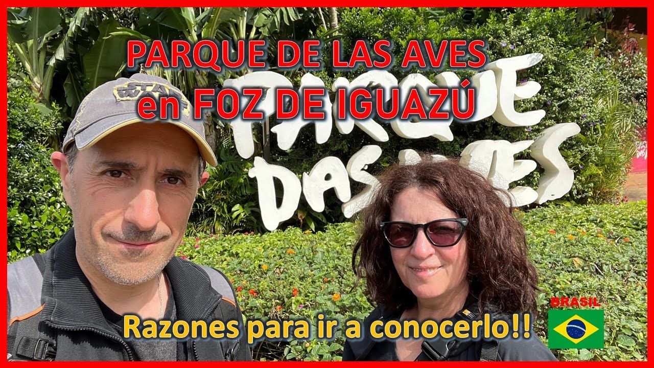 PARQUE DE LAS AVES 🦜en Foz de #iguaz&uacute; #brasil 🦩
