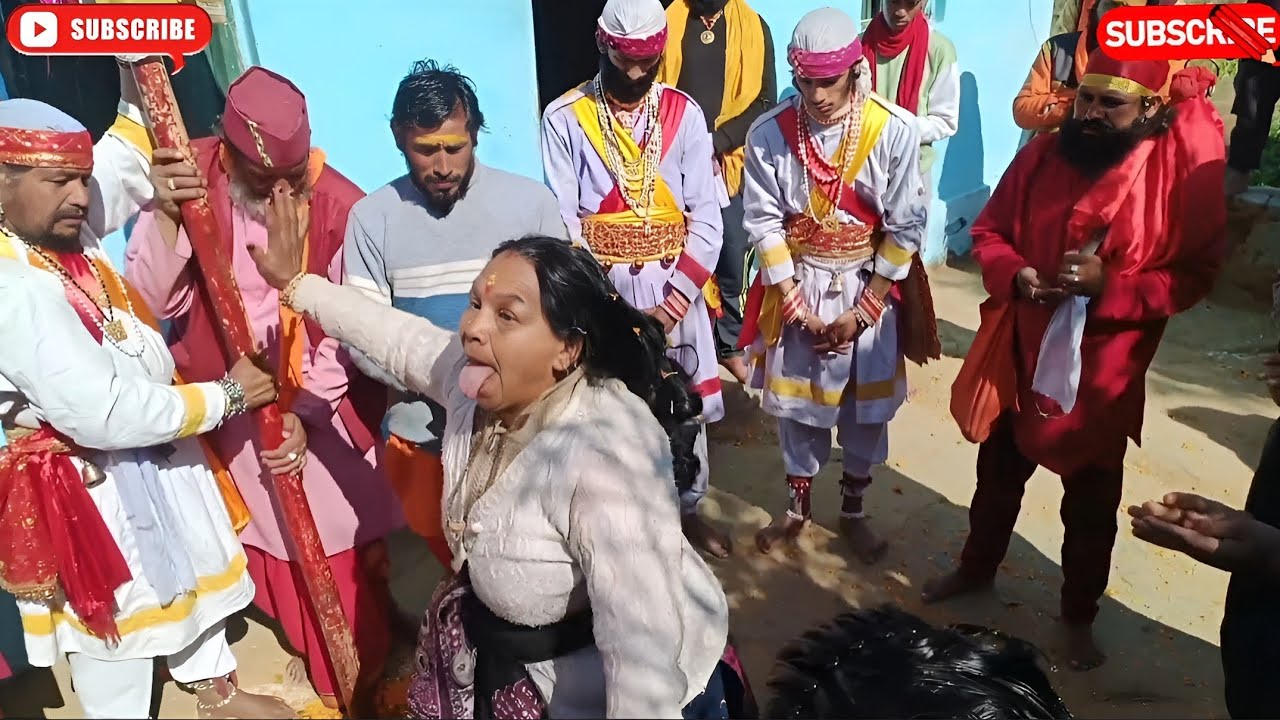 💥माता का इतना विक्राल 😲रूप आज तक नहीं देखा||मां राजराजेश्वरी 🙏 यात्रा (कपीरी) भ्रमण तोली गांव में💥